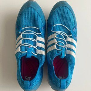 Adidas Climacool Ballerina Blue Suede Golf Shoes Women Size 8.5
